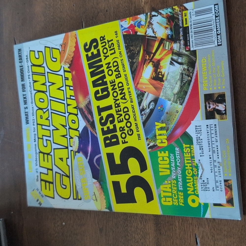 Electronic Gaming Monthly January 2003